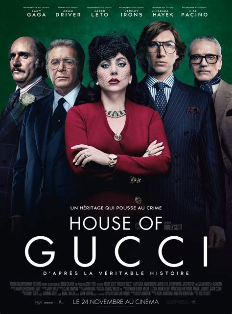 film gucci cast|house of gucci directed by.